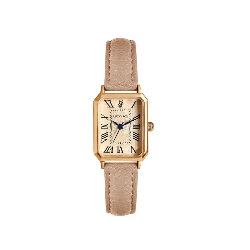 Anna Crest Watch | Gold