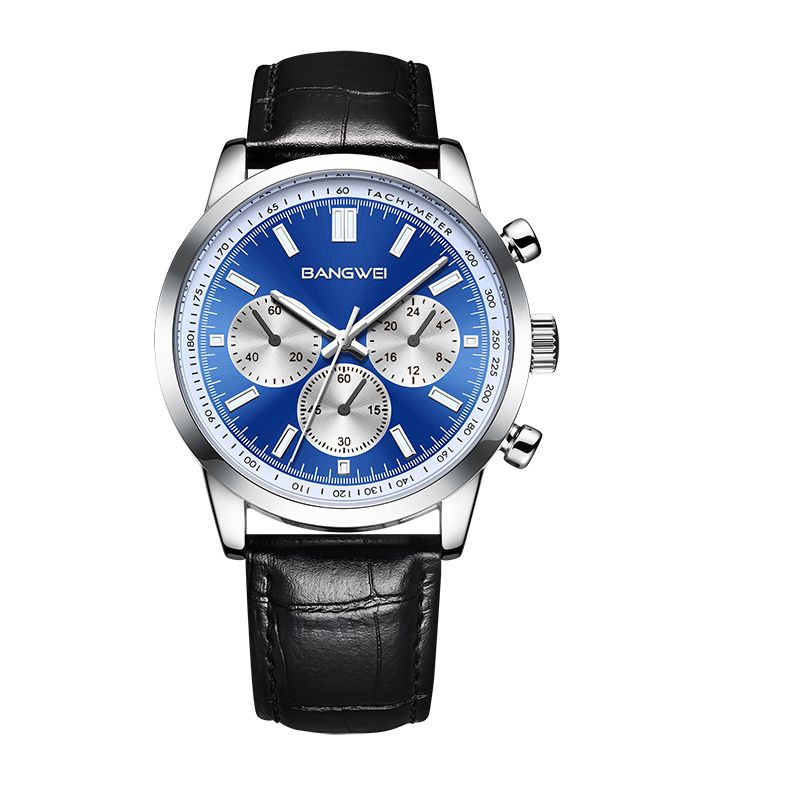 Military Casual Leather Quartz Watch™ - Olsen & Olsen