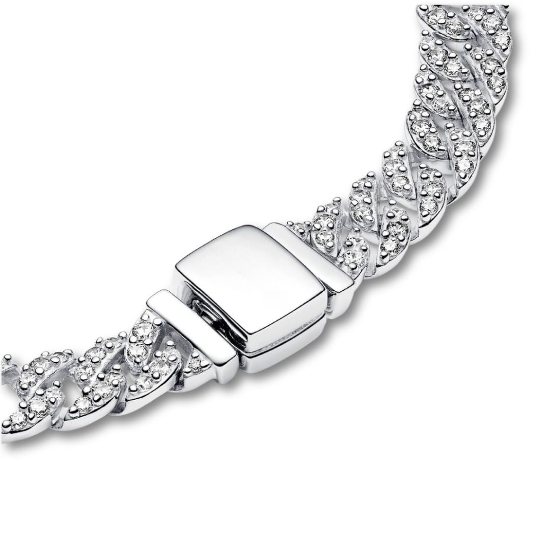 Joie Cuban Pavé Bracelet | Gold