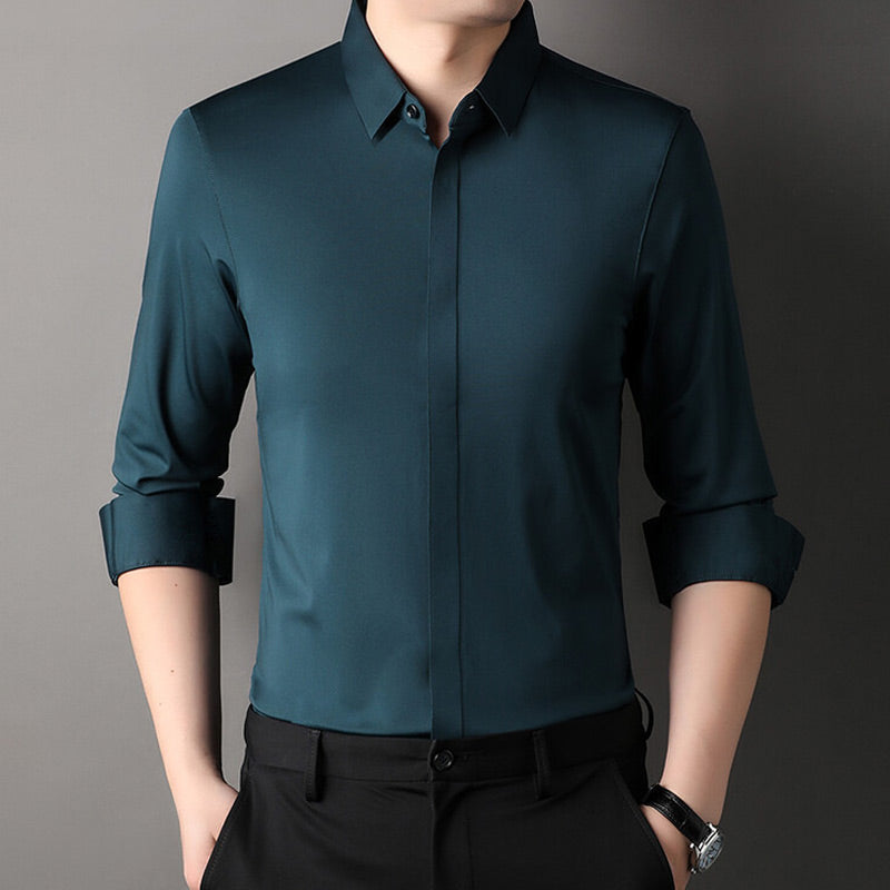 Laluna® | Wrinkle-Free Stretch Shirt for Men