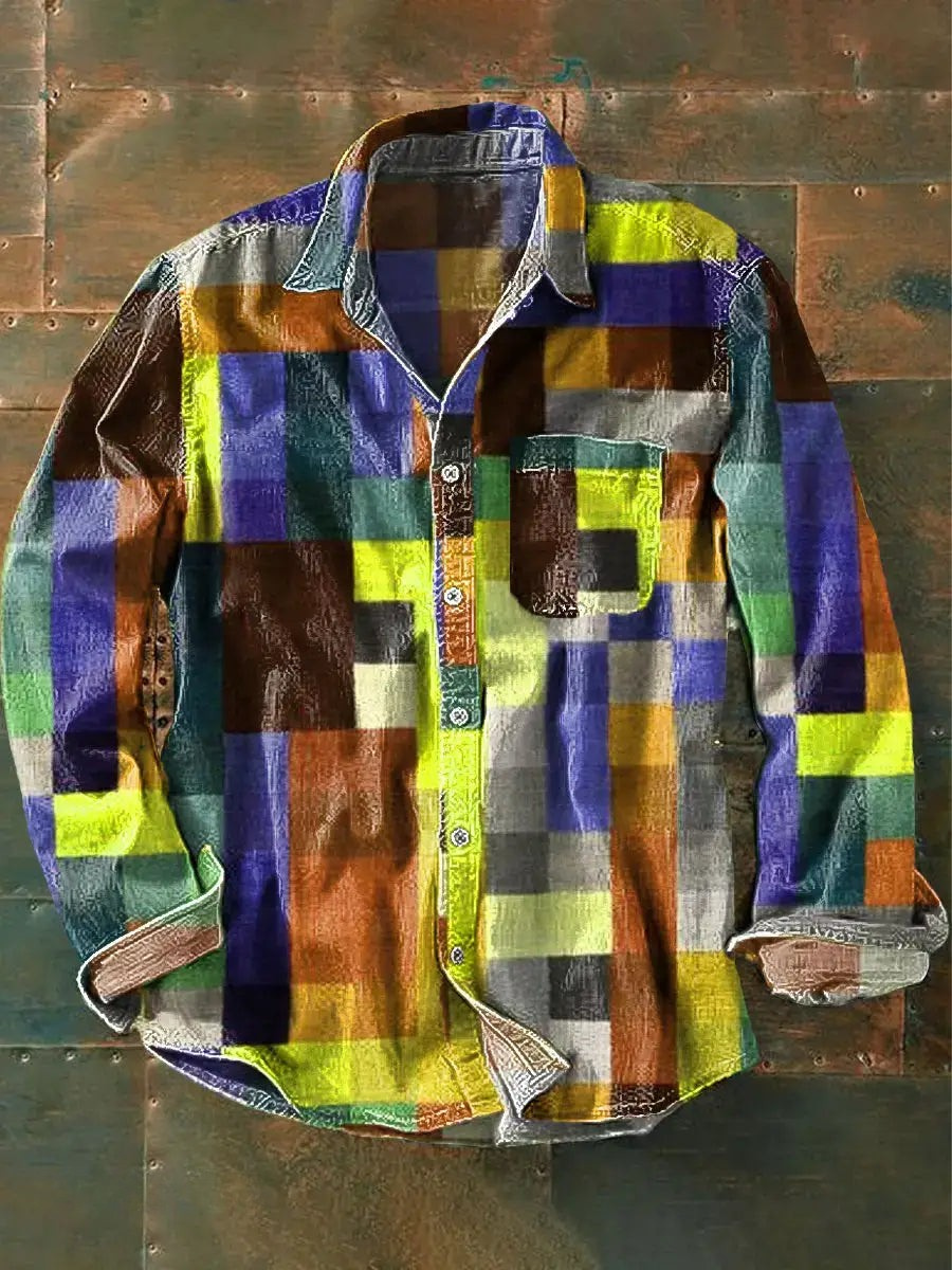 PAUL | Long Sleeve Printed Shirt