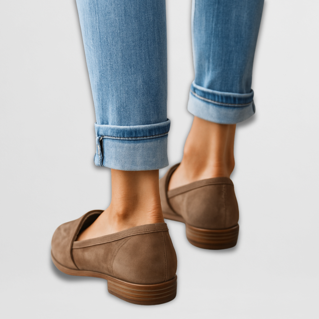 Zinnia - Suede Loafers