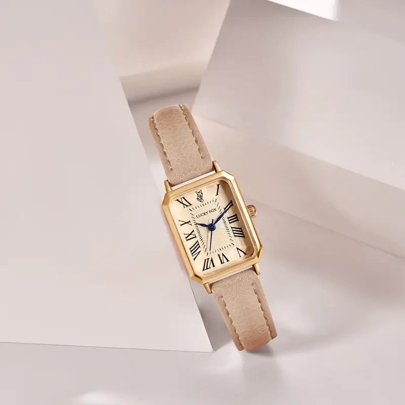 Anna Crest Watch | Gold
