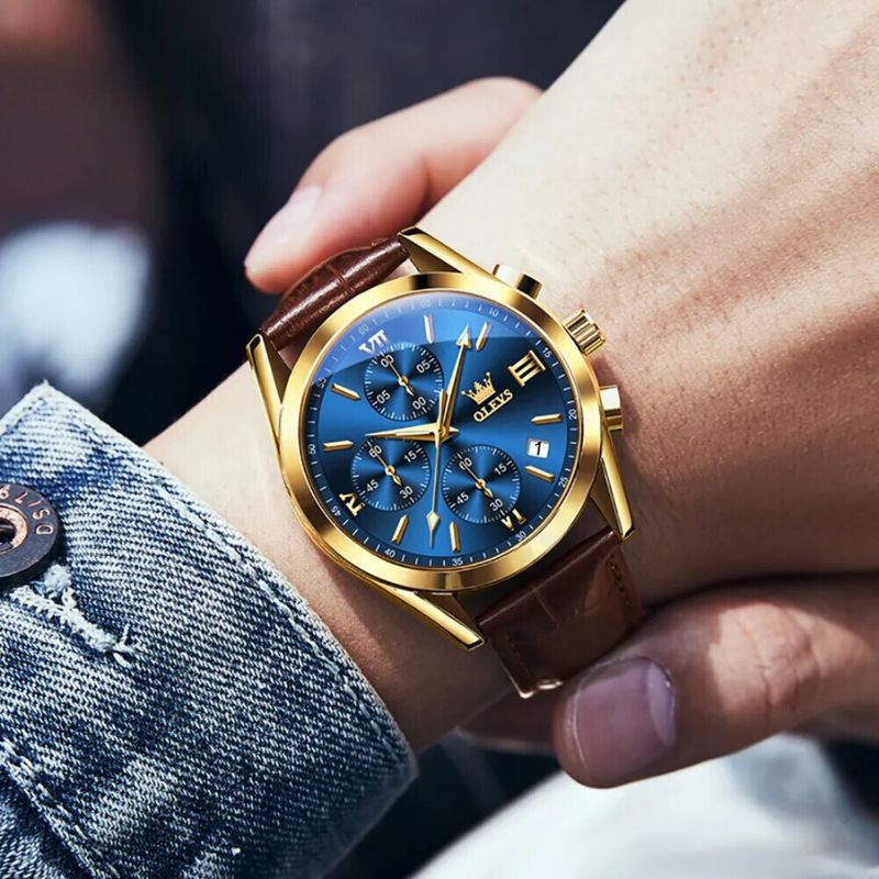Luminous Quartz Chronograph Watch™ - Olsen & Olsen
