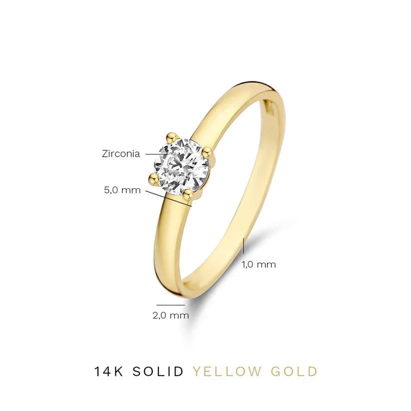 Kara Castelle Ring | Gold