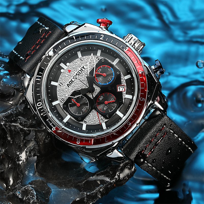 Luxury Quartz Sports Chronograph Watch™ - Olsen & Olsen