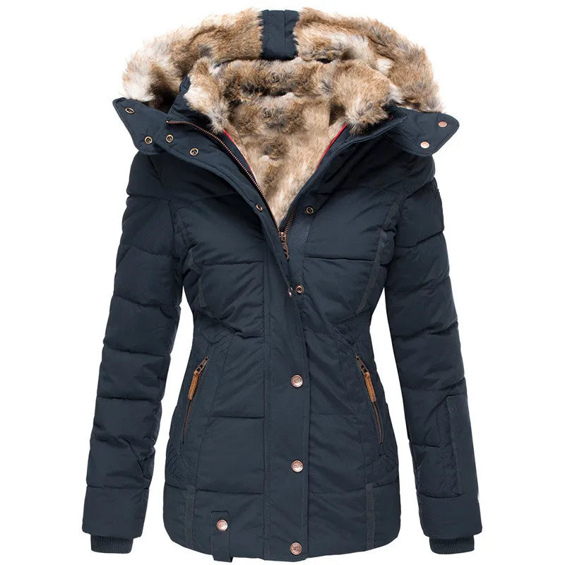 Dupont™ | Warm Winter Coat with Fur Lining