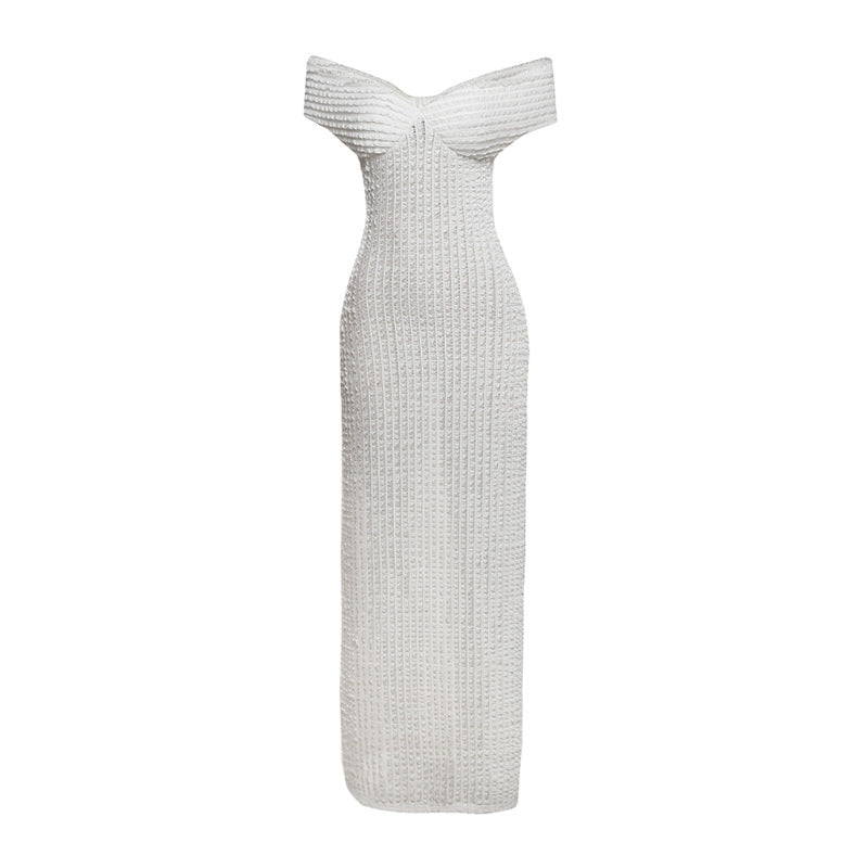 Althea | Elegant Strapless Maxi Dress