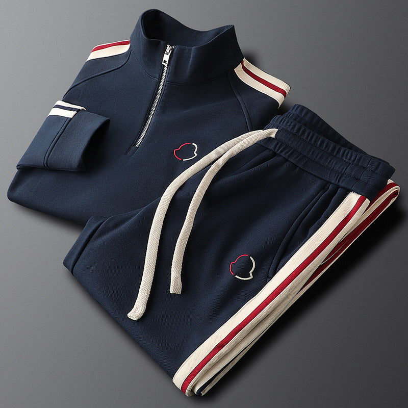 Adrian – Luxury Half-Zip Tracksuit Set