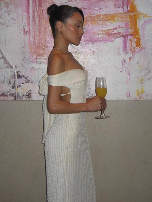 Althea | Elegant Strapless Maxi Dress