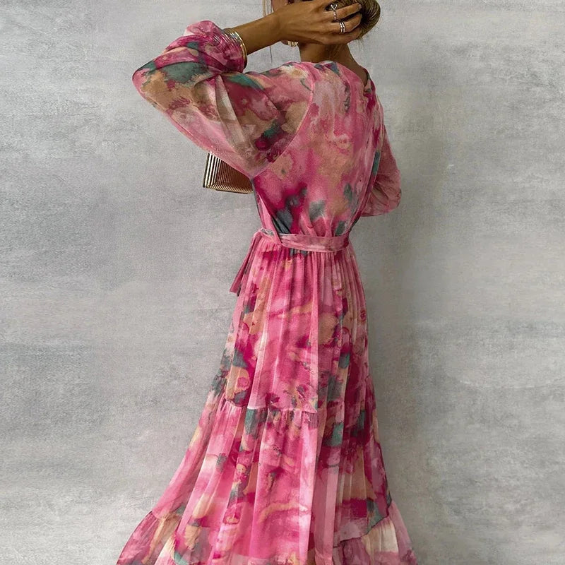 Sienna - Elegant Floral Dress