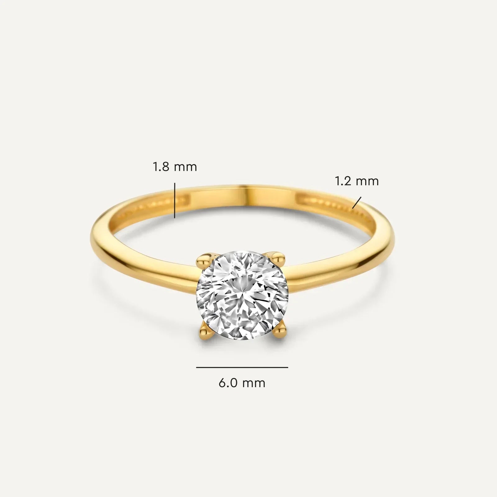 Kaye El Playa Ring | Gold