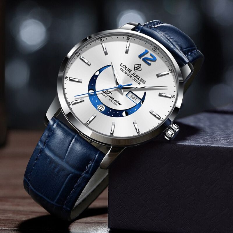 Elegant Luminous Moon Phase Watch™