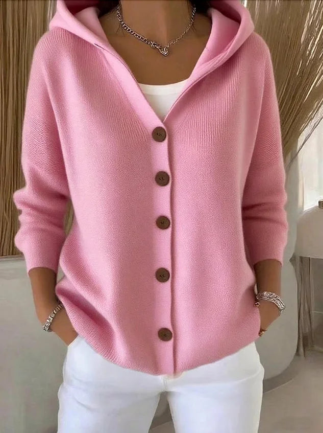 Nicky - Long Sleeve Cozy Cardigan
