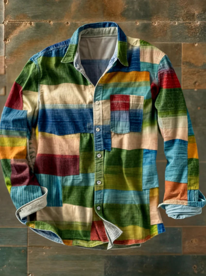 PAUL | Long Sleeve Printed Shirt