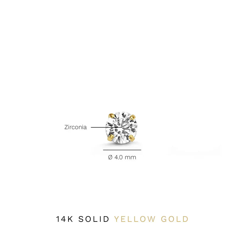 Gigi Earrings with Larmes de Lune stones | Gold