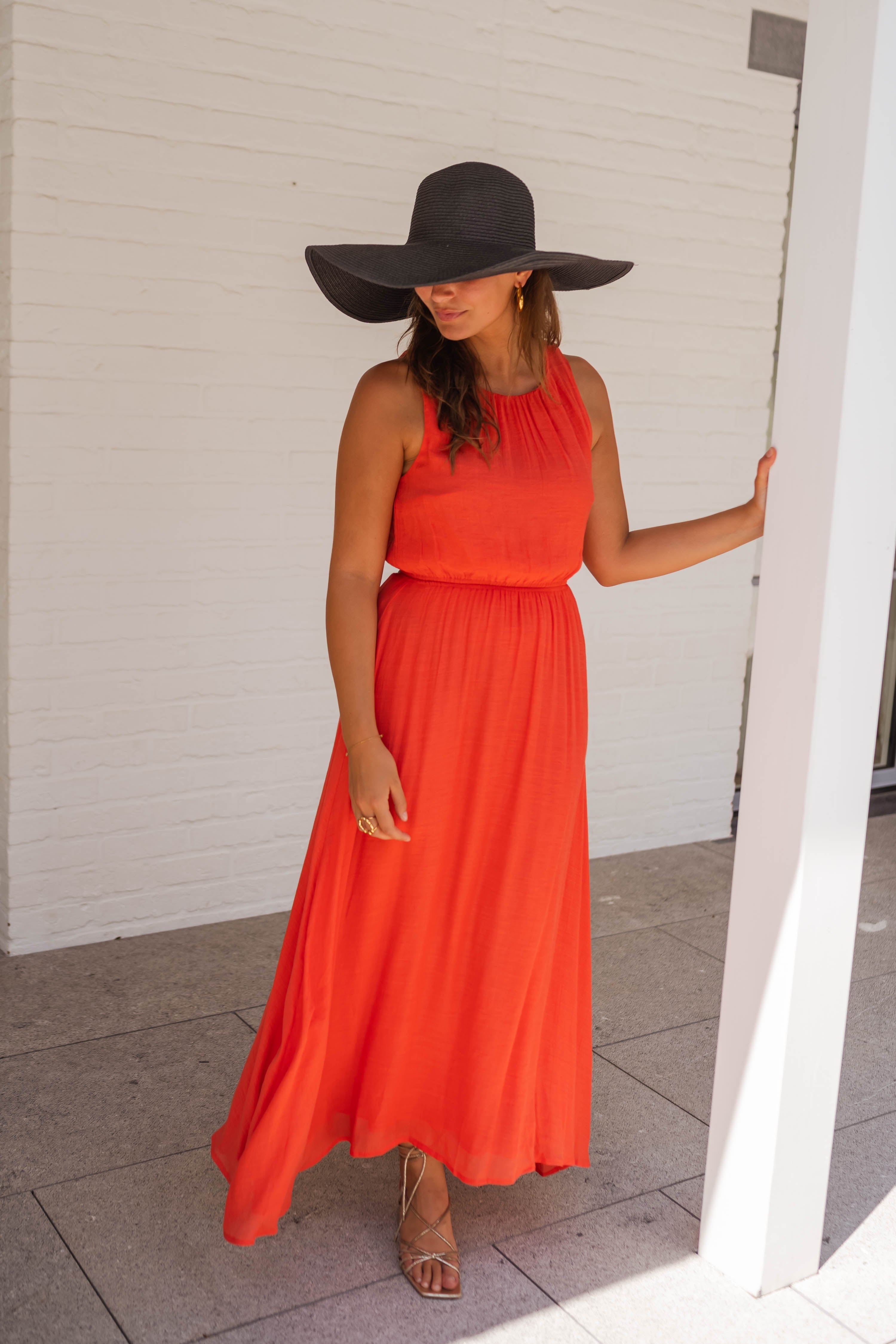 LISA™ | The Summer Dress in Vivid Orange