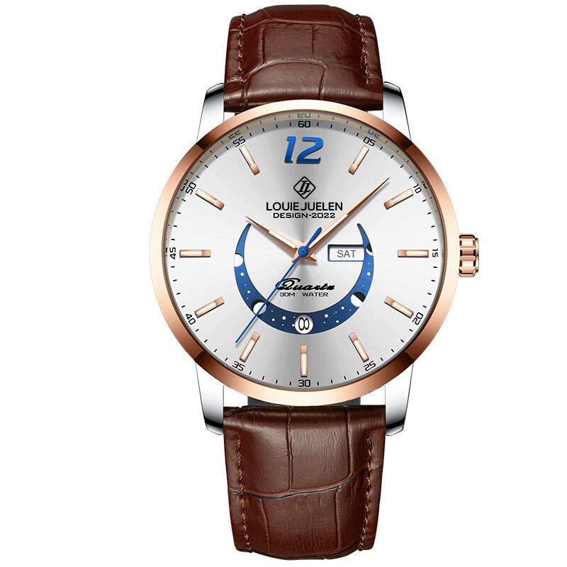 Elegant Luminous Moon Phase Watch™