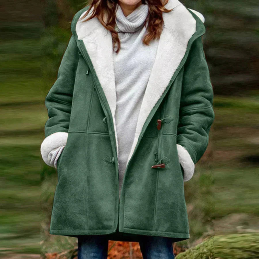 Sophia| Soft Faux Suede Coat
