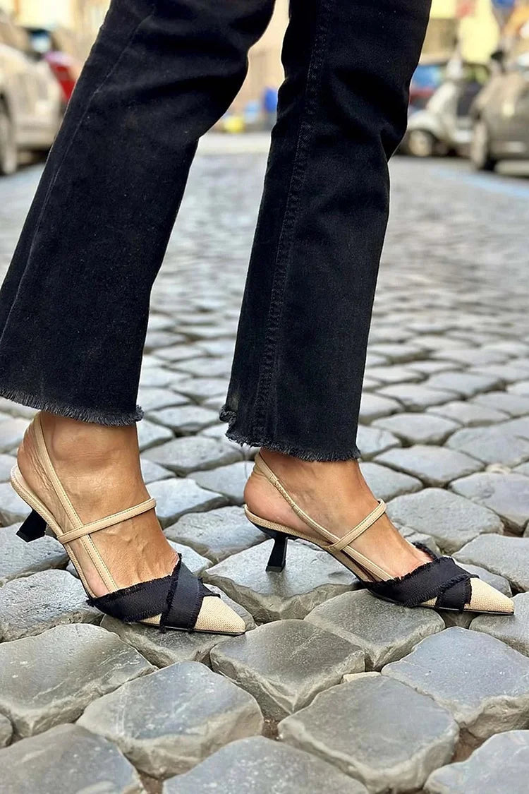 Ada | Elegant Slingback Heels