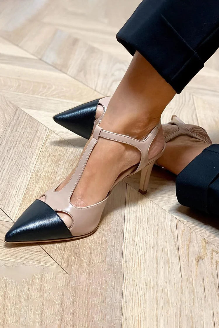 Ida | Two-Tone Pointed Pump