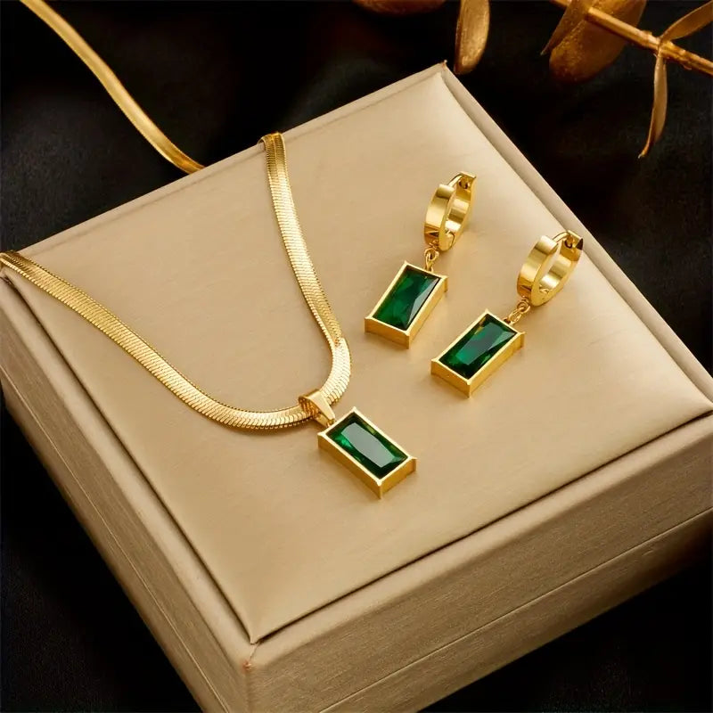 Jada Verdain Jewelry Set | Gold