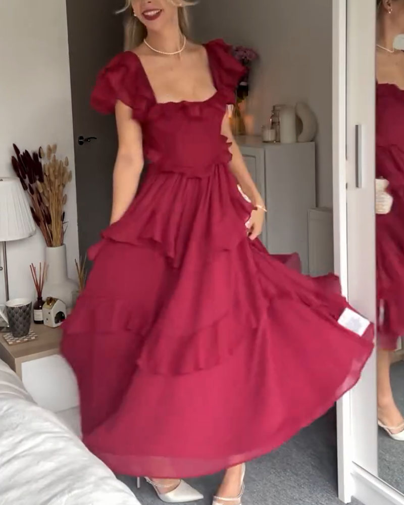 Margarette - Ruffled Dress