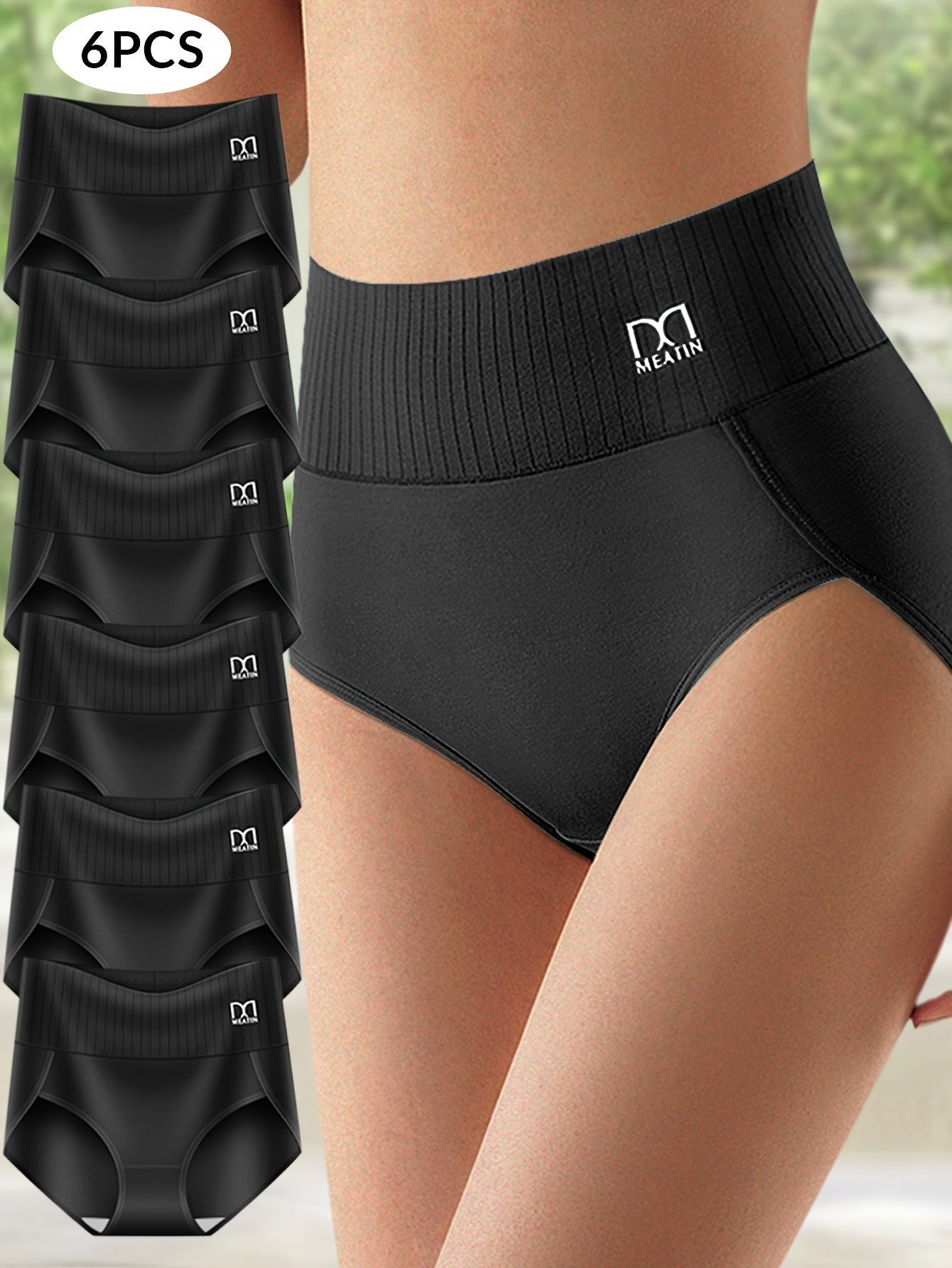 Shaplex™ - 6-pack High-Waisted & Comfortable Underwear with Tummy Support