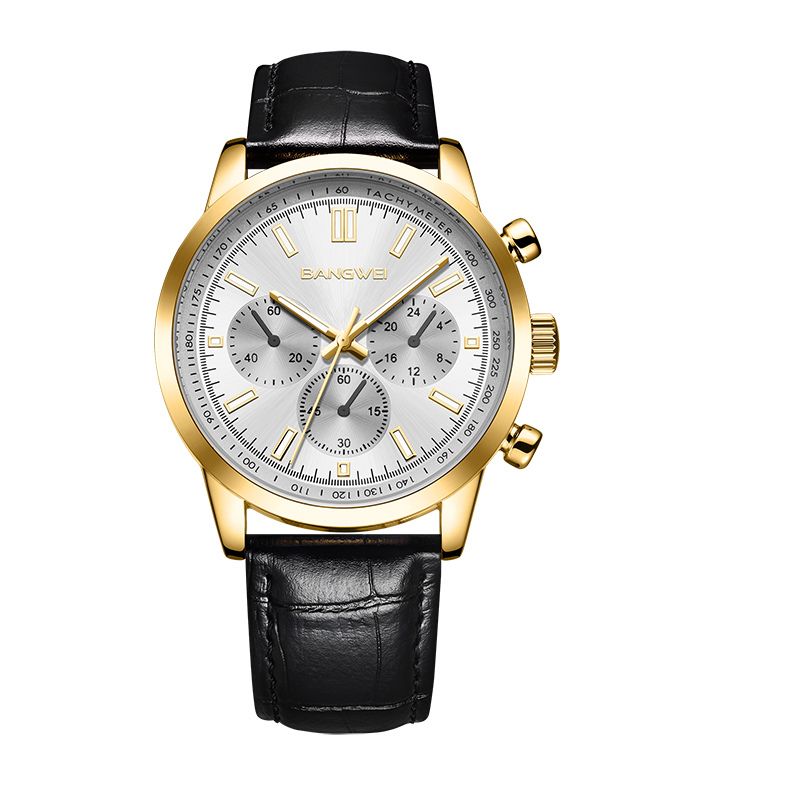Military Casual Leather Quartz Watch™ - Olsen & Olsen