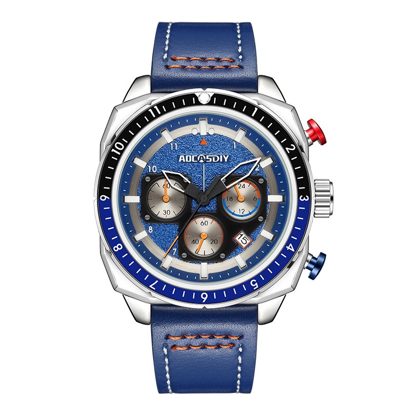 Luxury Quartz Sports Chronograph Watch™ - Olsen & Olsen