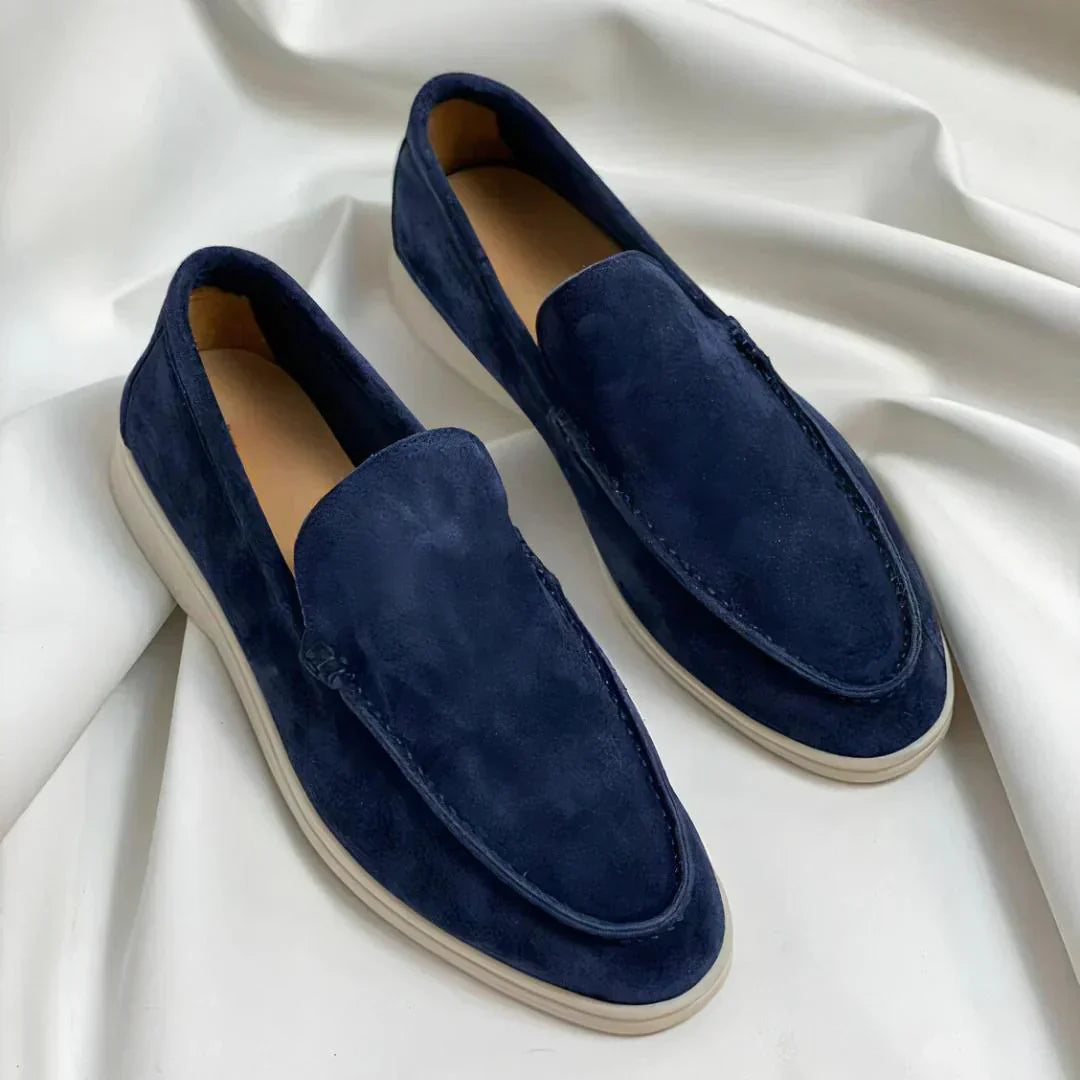 Benjamin I Elegant Suede Loafers