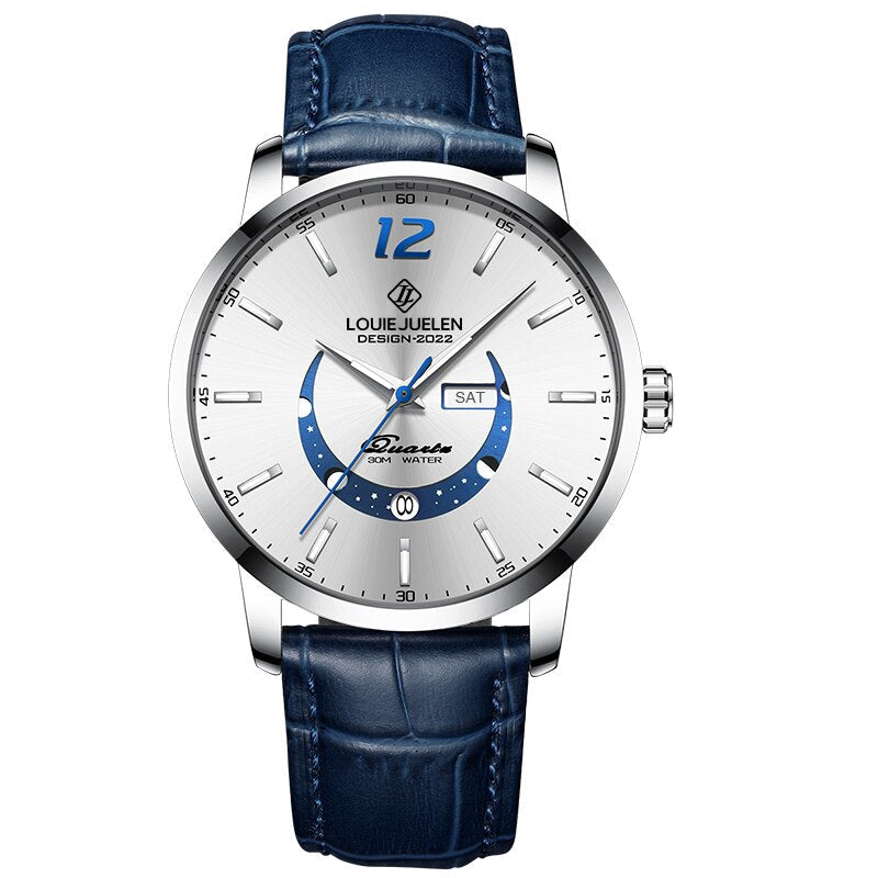 Elegant Luminous Moon Phase Watch™