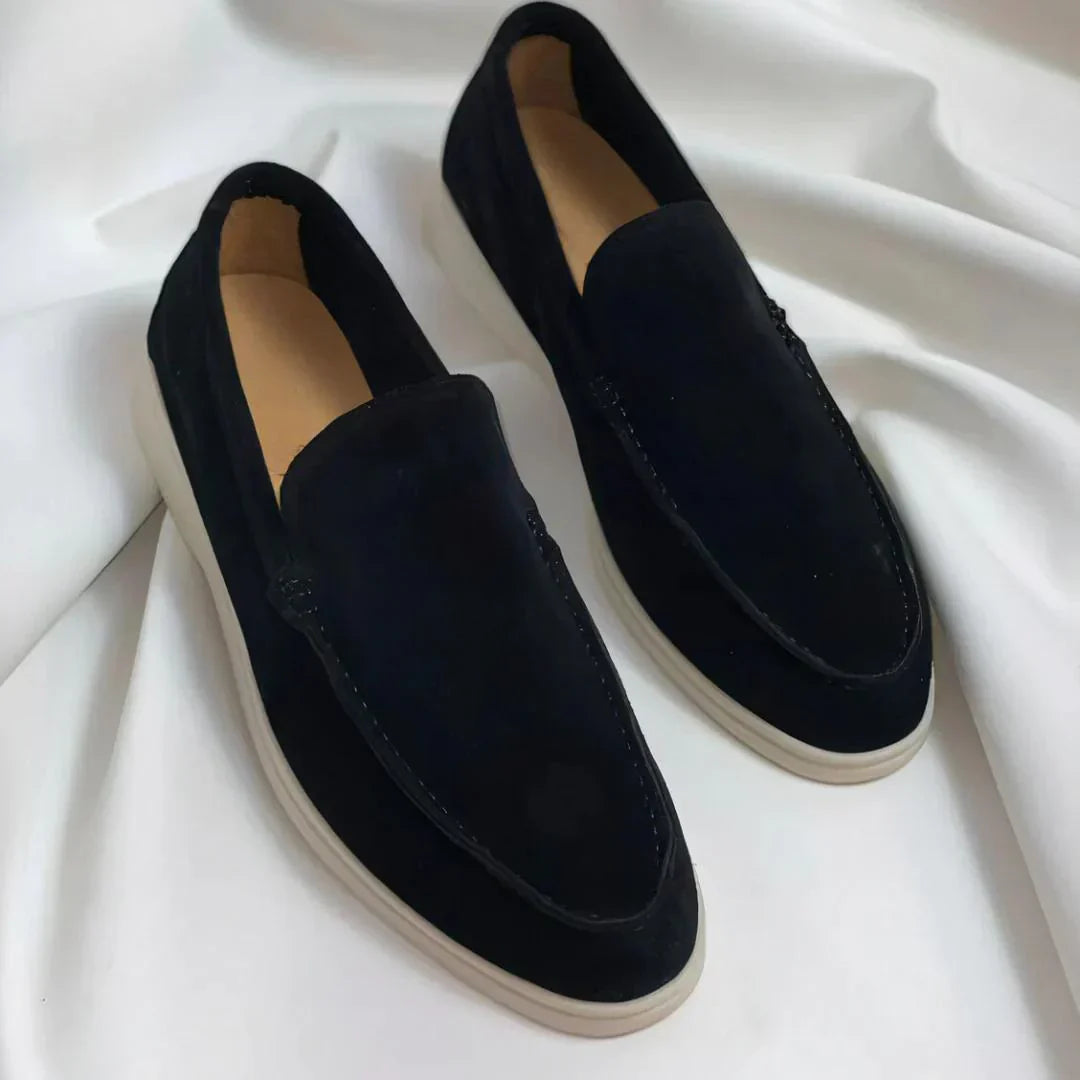 Benjamin I Elegant Suede Loafers