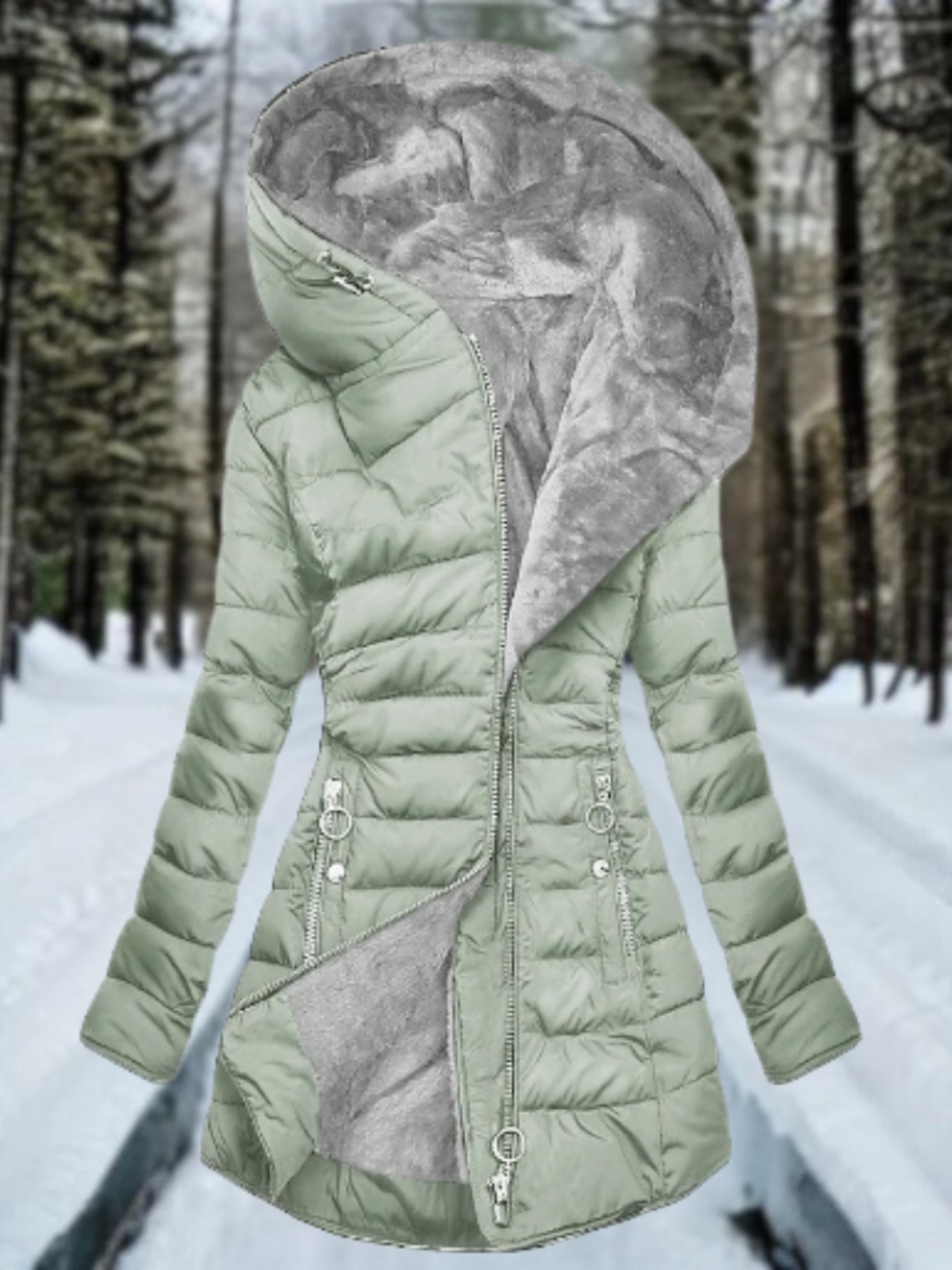 Harp | Warm Furry Coat for Women