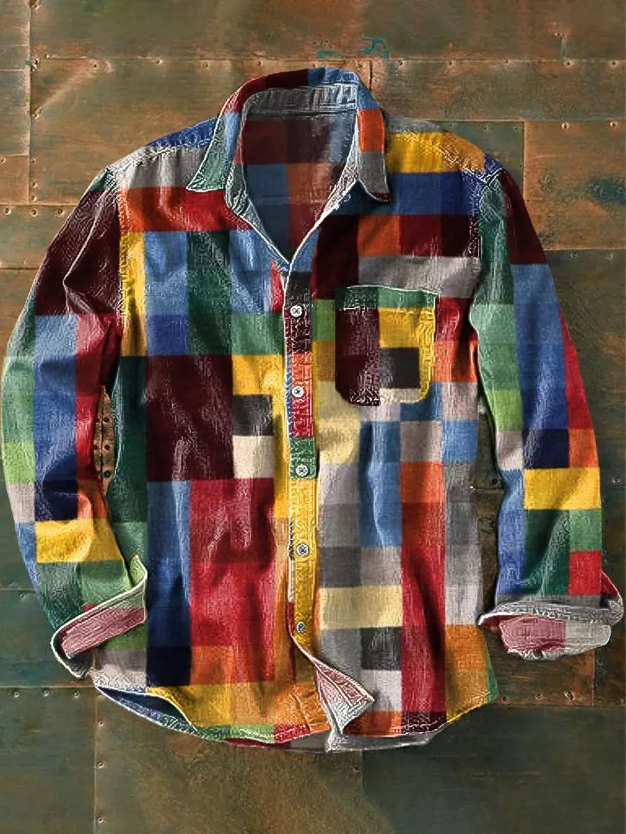 PAUL | Long Sleeve Printed Shirt