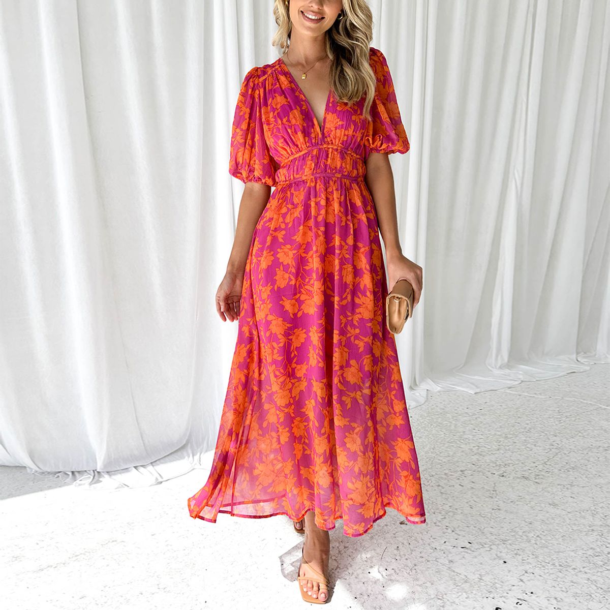 Elizabeth | Spring Long Dress