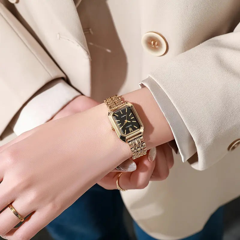 Bess Regalia Link Watch | Gold