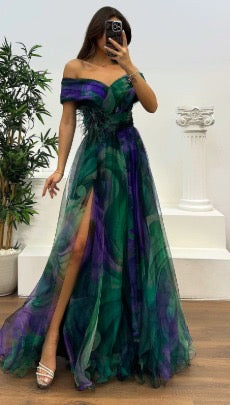 Emma - Stunning Maxi Dress Off Shoulder