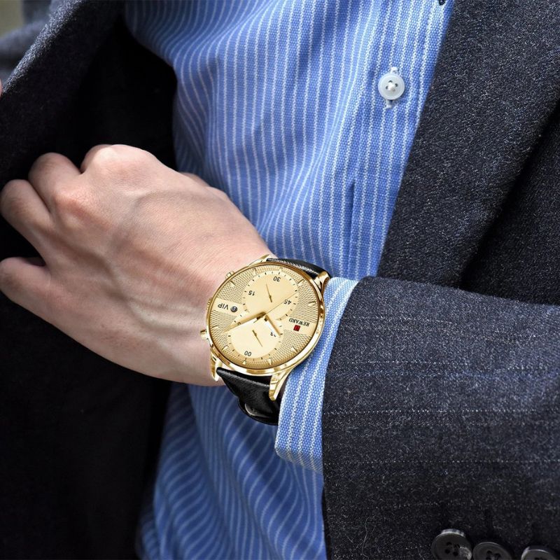 Olsen & Olsen Luxury Quartz Chronograph Watch
