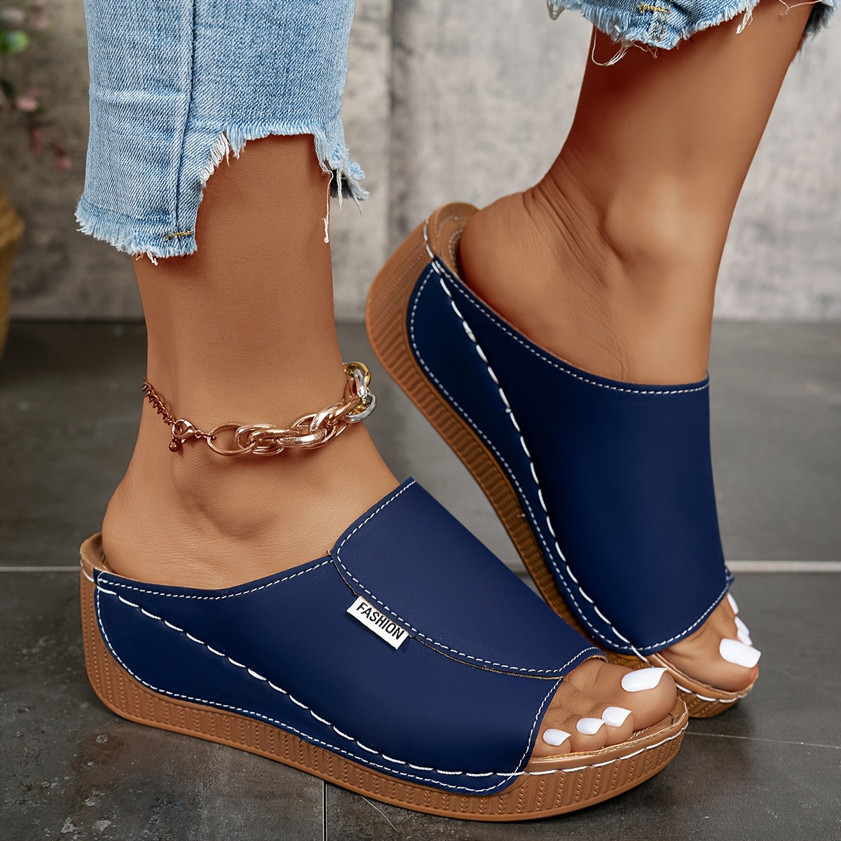 Orthocomfort™ | sandal with 2.36 inches comfort sole