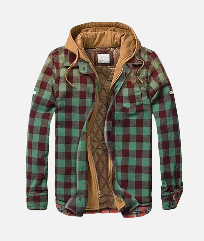 Romeo | Elegant Patchwork Plaid Jacket