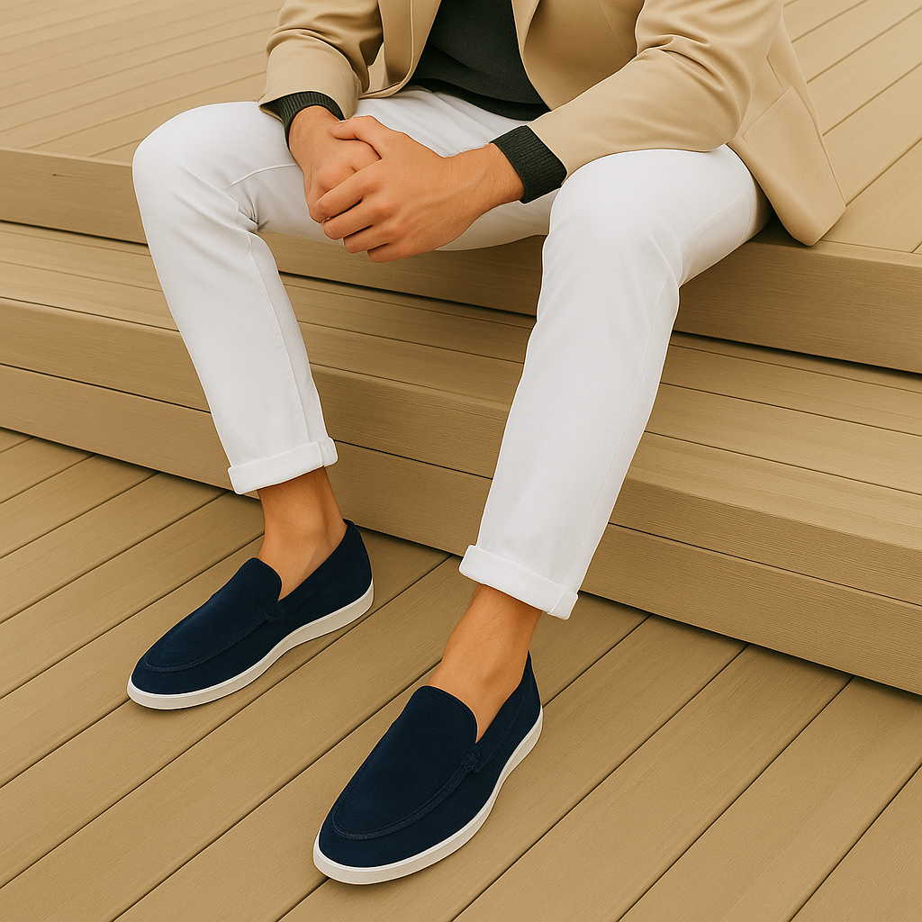 Benjamin I Elegant Suede Loafers