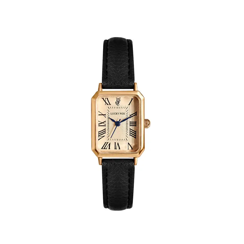 Anna Crest Watch | Gold