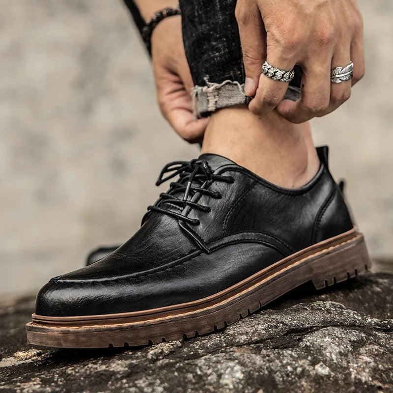 Ethan Lowcut Genuine Leather Shoes