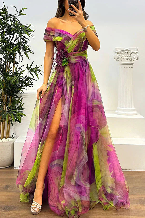 Emma - Stunning Maxi Dress Off Shoulder