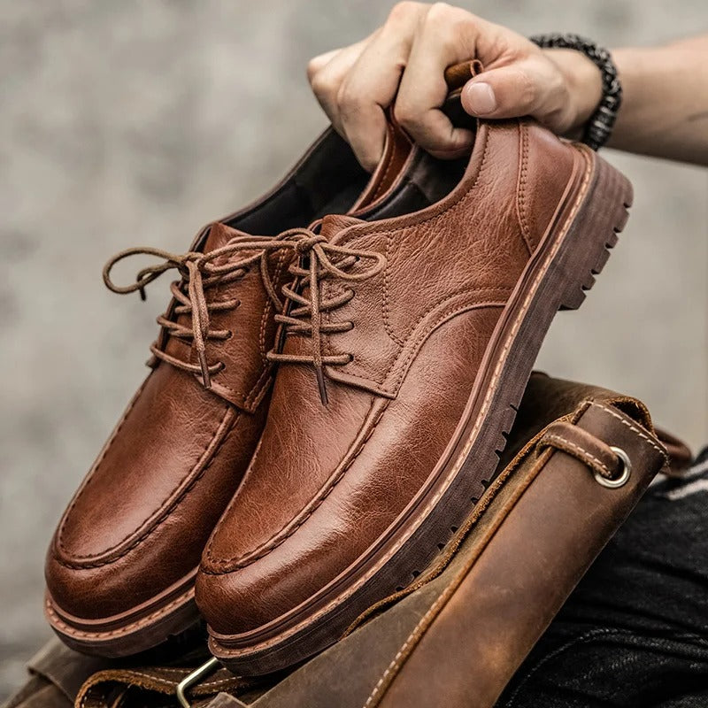 Ethan Lowcut Genuine Leather Shoes