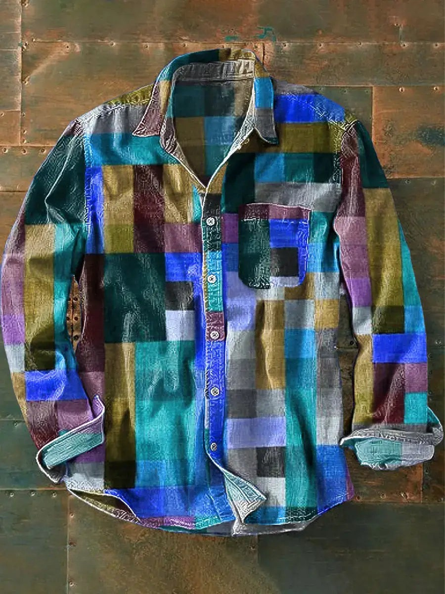 PAUL | Long Sleeve Printed Shirt