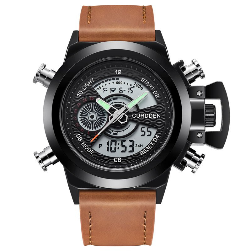 Olsen & Olsen Double Time Fashion Chronograph Watch