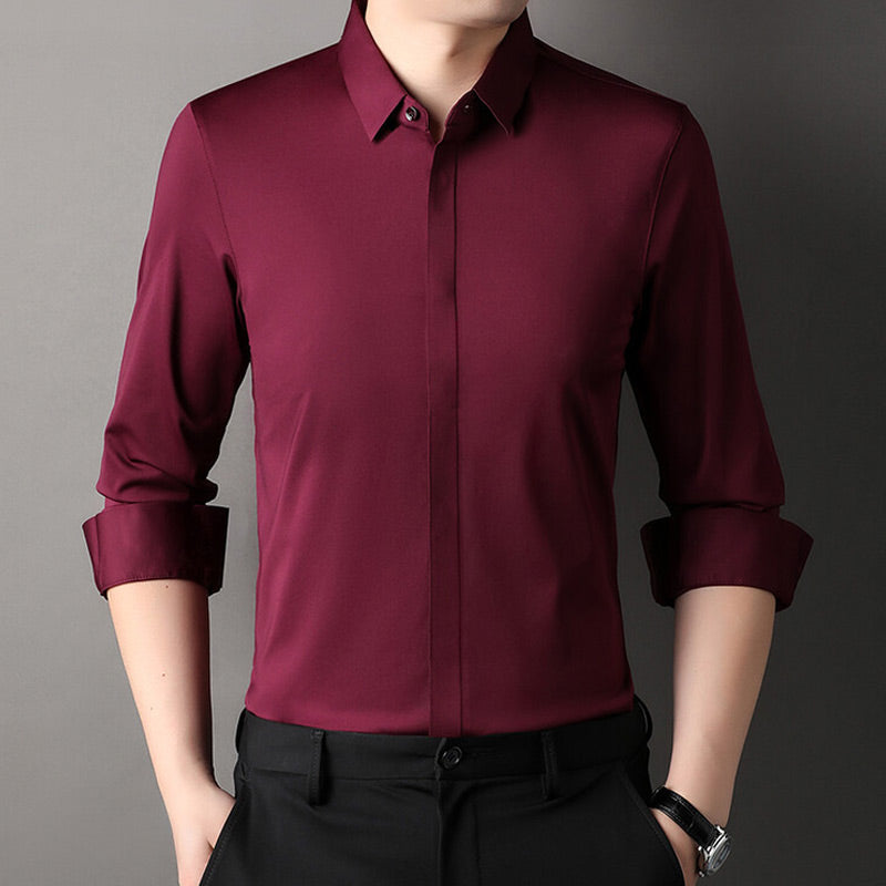 Laluna® | Wrinkle-Free Stretch Shirt for Men