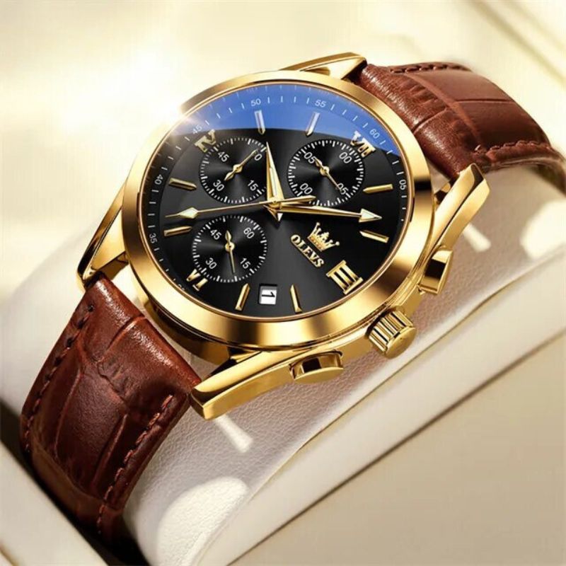 Luminous Quartz Chronograph Watch™ - Olsen & Olsen